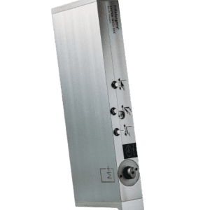 Ferme-porte automatique cachée dans le vantail