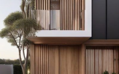 Portes pivotantes en bois